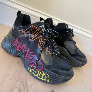 Naked Wolfe Graffiti sneakers